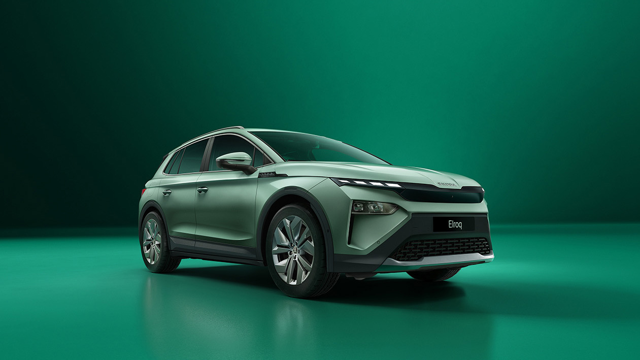 Nya Škoda Elroq lagerbilskampanj
