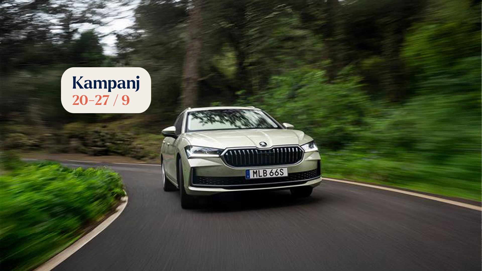 Skoda Superb,kampanjbil Möller Bil
